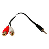 Cable Plug 3.5 Macho A 2 Rca Hembra