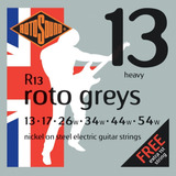 Jgo De Cuerdas P/guitarra Electrica Serie Roto Greys R13