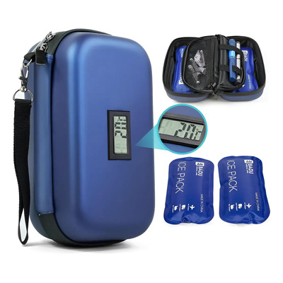 Hielera Para Insulina 2 Bolsas De Hielo Portatil ,bolsa | Envío gratis