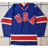 Jersey Seleccion Estados Unidos Hockey Nhl Nike Vintage 90 L
