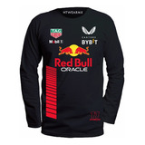 Playera Manga Larga Checo Perez F1 Rb 2023 