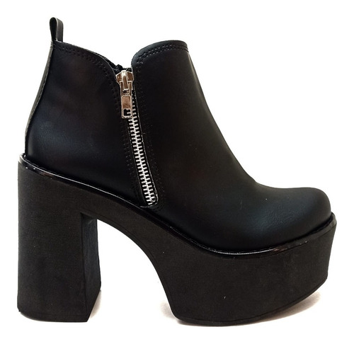 Botinetas Plataforma De Mujer Botitas Botas Moda Comodas