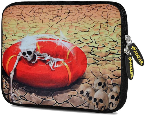 Funda Para Tableta De 7.75 In, Calabera/neopreno/protectora