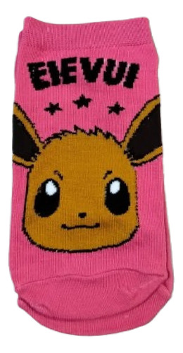 Calcetas Tines Pokemon Eevee Anime Pokebola