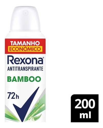 Kit C/3 Desodorante Rexona Bamboo 200ml