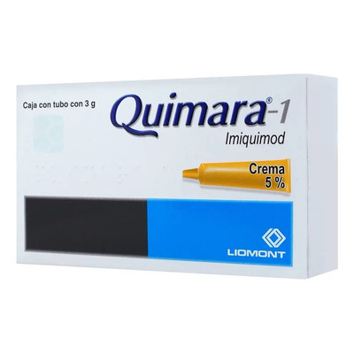 Quimara-1 Imiquimod Crema 50 Mg\u002Fg, 1 Tubo 3 G | Envío gratis