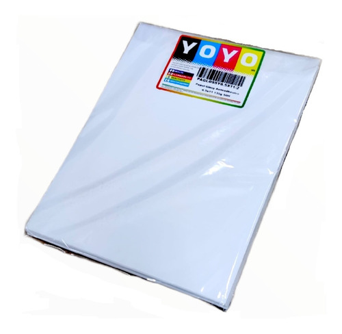 Papel Foto Adhesivo Carta Glossy Brillante 135g C/50hojas