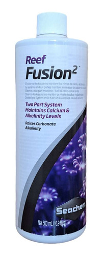 Seachem Fusion 2 Reserva Alcalina Para Aquario Marinho 500ml