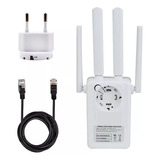 Repetidor Super Wi-fi Mini Roteador Wireless 4 Antenas 