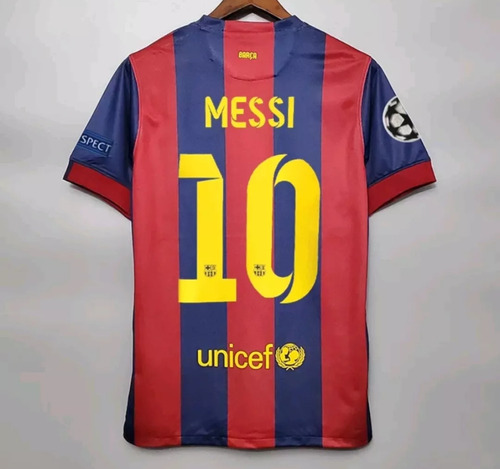 Jersey Barcelona 14-15 Version Champions League Messi #10