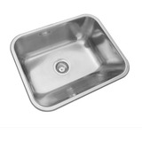 Pileta Lavadero Ln50 Acero Inox Johnson 304 Bajomesada