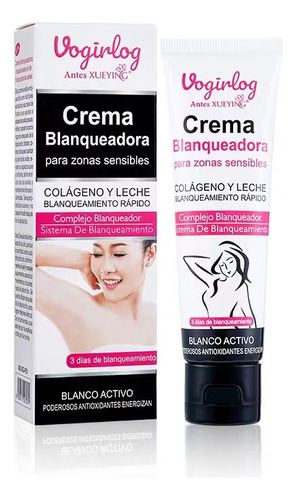 Kit De 2 Crema Blanqueadora De Axilas/colageno Y Leche 50gms