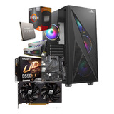 Torre Cpu Amd Ryzen 5 Ssd 500gb Ram 16gb Gamer Rx 6600