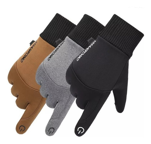 Guantes Térmicos Resistentes Al Viento Deporte Bicicleta