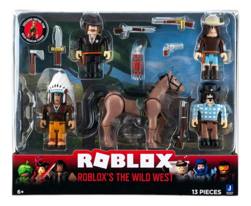 Roblox Wild West Set Viejo Oeste 13 Figuras Originales