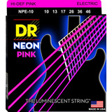 Hi-def Neon Cuerdas Para Guitarra Eléctrica (npe-10)