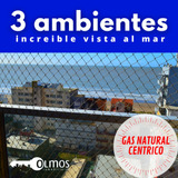  3 Ambientes, Vista Al Mar Directa, Gas Natural, Balcón