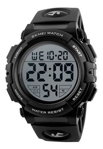 Reloj Hombre Skmei 1258 Sumergible Digital Alarma Cronometro