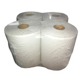 Bobina Toalla Papel Rollo X 200mts X 20 Cm Blanca X 12 Un Lv