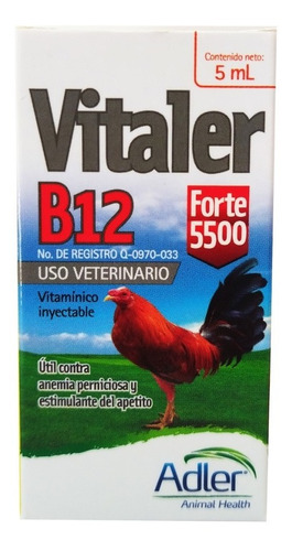 Vitamina B12 Forte 5500 De 5ml