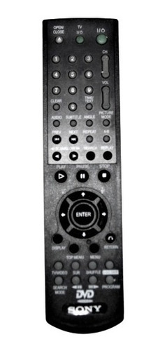 Control Remoto Para Dvd Sony