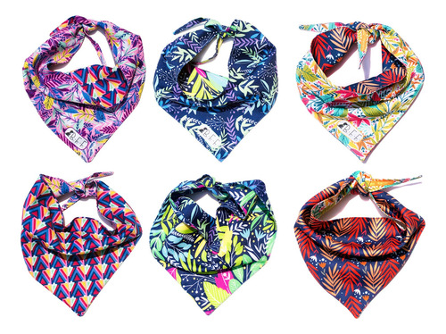 Bff 3 Bandanas Para Perro Paliacates Doble Vista 6 Looks 021