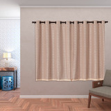 Cortina Blackout Blecaute Pvc Tecido Voil Xadrez 2,80 X 1,60