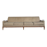 Sofa Antigo Design Anos 60 Caviuna 4 Lugares