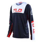 Jersey Moto Gp Niño Fractura Navy / Rojo Tld Original