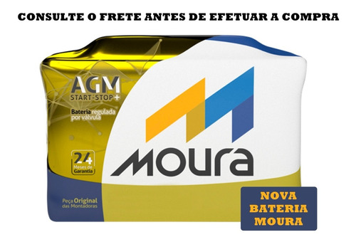 Bateria Moura Agm 105ah Ma105dd