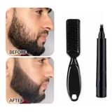 Set Lapiz Marcador Para Rellenar Barba, Lápiz Y Cepillo