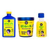 Kit Shampoo + Serum + Tratamiento Lola Cosmetics Argan Oil