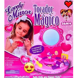 Set De Belleza Tocador Infantil Mágico Niñas Juguete Portati