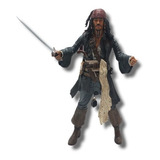 Muñeco De Goma Dura Pirates Of The Caribbean: Jack Sparrow.