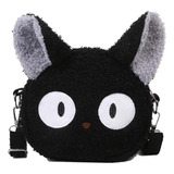 Bolso Morral Gato Kawaii Black Cat