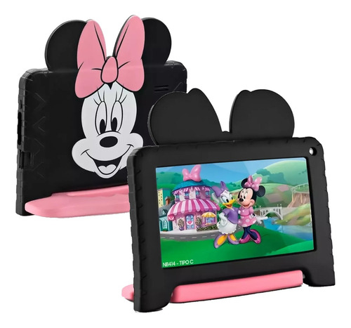Tablet Infantil Multilaser Minnie 7  64gb Ideal Para Criança