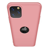 Carcasa Para iPhone 11 Pro - 360° Marca Gkk Color Rosada