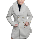 Tapado Mujer Campera Paño Saco Trench Abrigo Blazer Parka