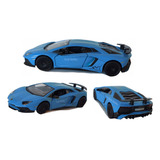 Lamborghini Aventador Sv Coupé Miniatura Carrinho Ferro