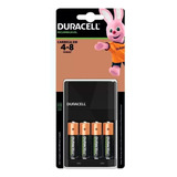 Carregador De Pilhas Recarregáveis Duracell Aa/aaa Com 4 Aa