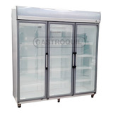 Heladera Exhibidora Vertical 3 Puertas Gastroquil - Pvc