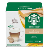 Café Com Leite Em Cápsula Latte Macchiato Starbucks Caixa 12