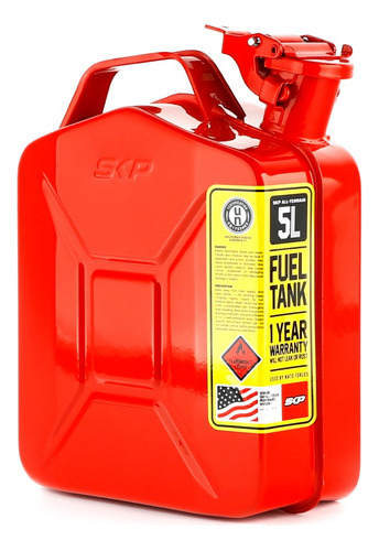 Tanque De Metal Bidon Skp Para Gasolina De 5 Litros/1.3 Gal