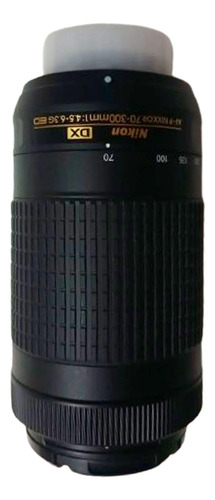 Lente Nikon /nikkor Af-p 70-300mm 1:4.5-6.3g Ed (nuevo)
