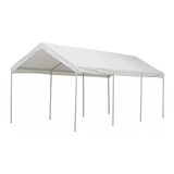 Toldo Carpa Grande Reforzado 6x3 3x6 Mts Impermeable Color Blanco