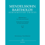 Konzert In E Fur Violine Und Orchester, Op.64 (1844) Klavier