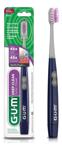 Escova Dental Elétrica Gum Activital Sonic Power Deep Clean