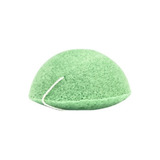 Esponja Facial Konjac Te Verde Piel Deshidratada Wholegreen