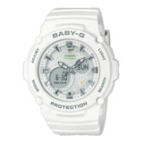 Reloj Mujer Casio Baby-g Bga-270fl-7a Joyeria Esponda Color De La Malla Blanco Color Del Bisel Blanco Color Del Fondo Blanco