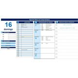 Planilha Completa De Agenda Pessoal Diária Semanal Em Excel